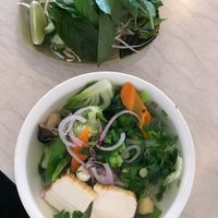 Vegan Pho at Pho An & Sushi Bar in Conroe