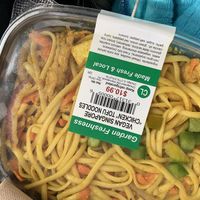 Singapore noodles  at ORD - Fresh Market on the Go - T1 in Chicago