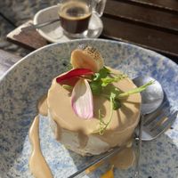 Vegan raw Cheesecake   at My Mother's Daughters  in Lisbon