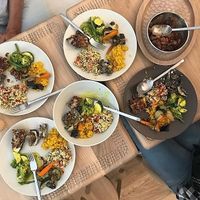 Lunch at My Mother's Daughters  in Lisbon