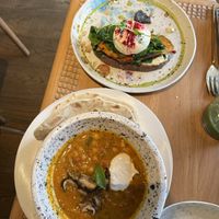 Toast no Bread and Earth Bowl  at My Mother's Daughters  in Lisbon