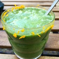 Suco verde  at My Mother's Daughters  in Lisbon