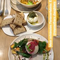 Bowl, Burrata and no bread at My Mother's Daughters  in Lisbon