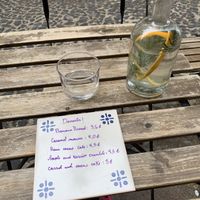 Selection of desserts  at My Mother's Daughters  in Lisbon