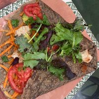 Vegan savory crepe- very good  at Creperia La Boheme in Cusco