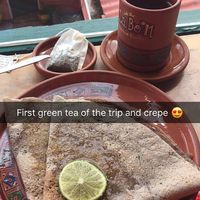 Vegan crepe at Creperia La Boheme in Cusco