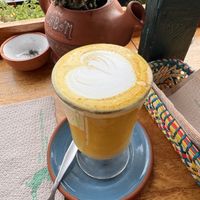 Goldene Milch   at Creperia La Boheme in Cusco