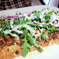 Jackfruit flatbread at Leaf in Haddonfield