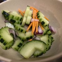 Cucumber salad  at Thai Classic in Paso Robles