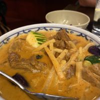 Red curry  at Thai Classic in Paso Robles