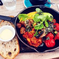 Vegan breakfast - they have other vegan options also at Partisan in York