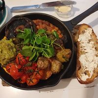 The vegan breakfast at Partisan in York