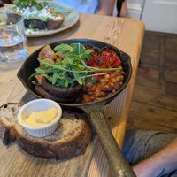 Nice tofu scramble at Partisan in York