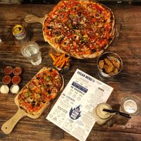 Vegan-A-Luigi (individuals and family size) at Basement Browns in Leamington Spa