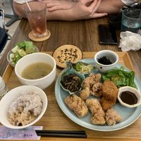 Soy Fried bites  at Medaka Natural Kitchen  in Osaka