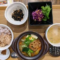 ";Shizen"; lunch set was high quality at Medaka Natural Kitchen  in Osaka