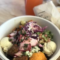 Radishes for summer! Falafel and Veggies  at CAVA in Rye Brook