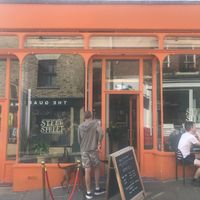 The street is steep! at Steep Street Coffee House in Folkestone