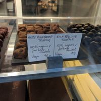 vegan chocolate at Steep Street Coffee House in Folkestone