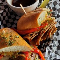 French Dip at Georgetown Liquor Company in Seattle