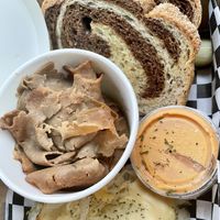 De-constructed Reuben  at Georgetown Liquor Company in Seattle