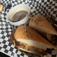 French dip at Georgetown Liquor Company in Seattle
