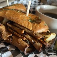 French dip - perfection!  at Georgetown Liquor Company in Seattle