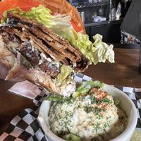 Proper burger there mate   at Georgetown Liquor Company in Seattle