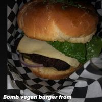 Burger  at Georgetown Liquor Company in Seattle