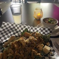 Close-Up of Caesar Salad 🥗😛  at Georgetown Liquor Company in Seattle