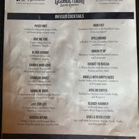 Menu June 2023  at Georgetown Liquor Company in Seattle