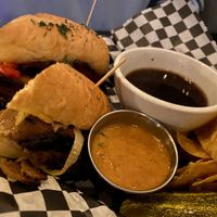 The best french dip.  at Georgetown Liquor Company in Seattle