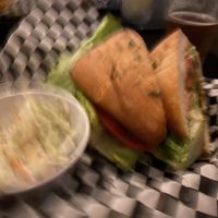 How the BLT looks after a few drinks.  at Georgetown Liquor Company in Seattle
