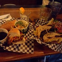 French dip and Reuben at Georgetown Liquor Company in Seattle