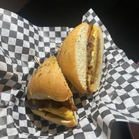 Breakfast Sammy #Veganuary at Georgetown Liquor Company in Seattle