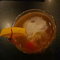 Old fashioned with skull 💀 ice! at Georgetown Liquor Company in Seattle