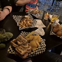 Reuben, cheese steak & tater tots at Georgetown Liquor Company in Seattle
