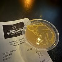 Lemon Jell-o shot   at Georgetown Liquor Company in Seattle