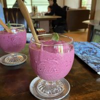 Smoothie  at Cafe 101 in Teshima
