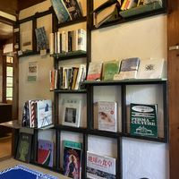 Inside  at Cafe 101 in Teshima