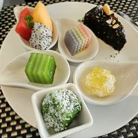 From the Thai dessert buffet at Away Chiang Mai Thapae Resort in Chiang Mai