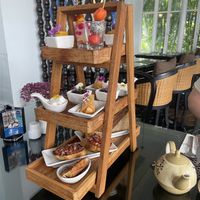 High tea  at Away Chiang Mai Thapae Resort in Chiang Mai