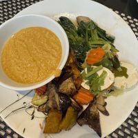 Buffet plate  at Away Chiang Mai Thapae Resort in Chiang Mai