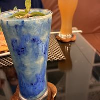 Blue Cloud Smoothie and Ginger Beer  at Away Chiang Mai Thapae Resort in Chiang Mai