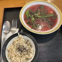 Vegetable soup  at Tomy Muesli in Takayama