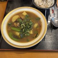 Curry soup  at Tomy Muesli in Takayama