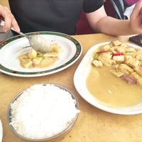 Tofu con curry at Restaurante China Town in Fuerteventura