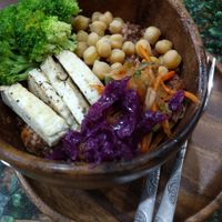 Happy tummy bowl at Green Smoothie in Baguio City