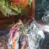Vegan Wrap at Green Smoothie in Baguio City