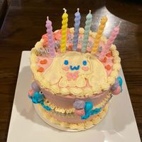 Custom birthday cake at Wild Rabbit Bistro in Ormond Beach